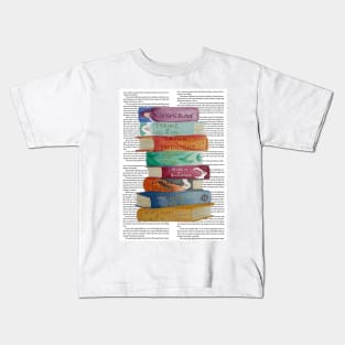 Court of Glass Book Collection Kids T-Shirt
